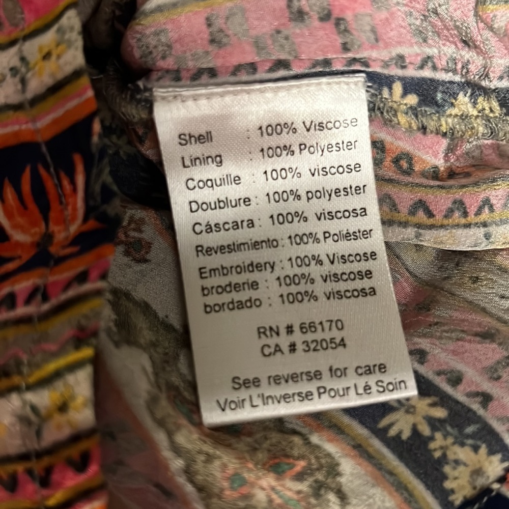 Anthropologie Eryka Vineet Bahl Blouse SP GUC - Picture 11 of 12